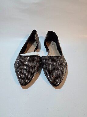 Mix No. 6 Silver Pointy Toe Flats